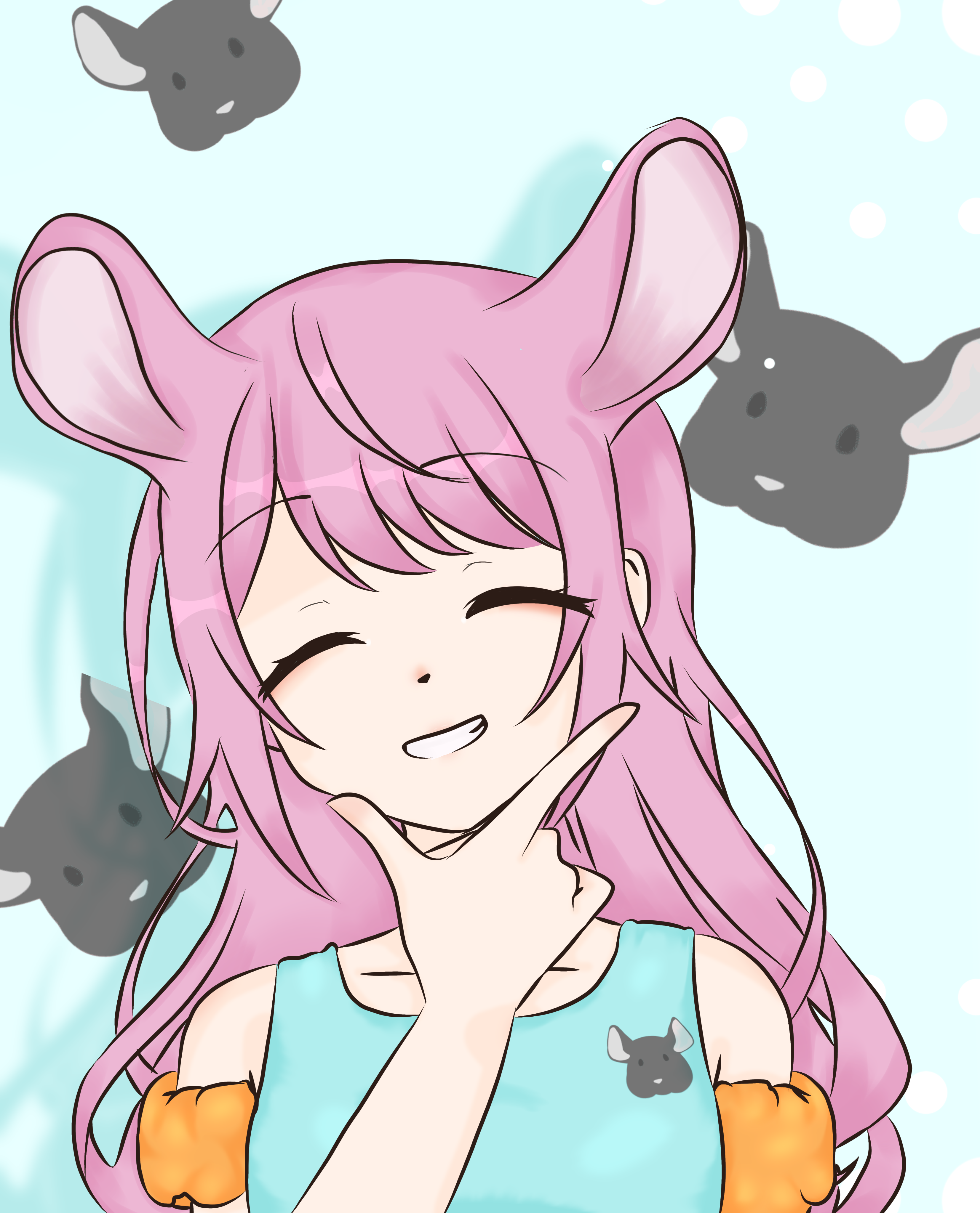 Kiwi Chinchilla weirdpeople1 fanart