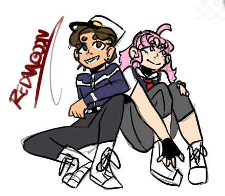 Kiwi and captain redmoonfox fanart