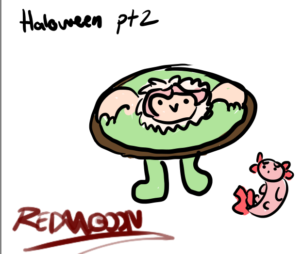 halloween pt2 redmoonfox fanart
