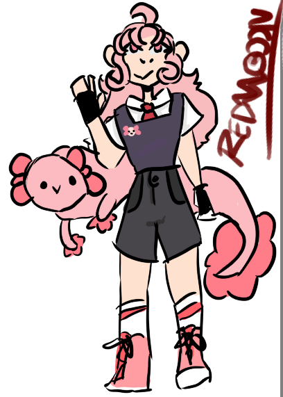 pokemon trainer redmoonfox fanart